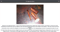 Desktop Screenshot of proedgeburnishers.com